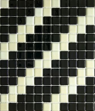 Alttoglass Mosaic Luxe Espiga Negro mini