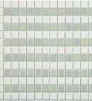 Alttoglass Mosaic Platino Lineal Blanco Alttoglass Mosaic Platino Lineal Blanco