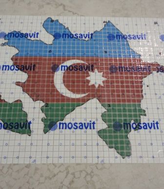 HD glass mosaic tiles Algeria mini