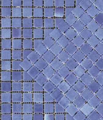 Floor mosaic tiles Bruma 2003-A Azul Turquesa mini