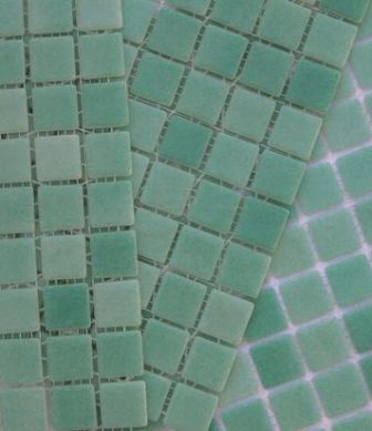 Floor mosaic tiles Bruma 3001-A Verde Acqua mini