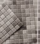 Swimming pool mosaic tiles Bruma 4001 Gris Oscuro