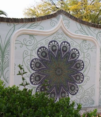 Unique glass mosaic tiles HD4 mini