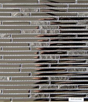 Mosavit mosaic Lluvia Inox mini