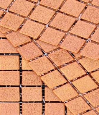 Mosavit mosaic tiles Metalica Cobre mini