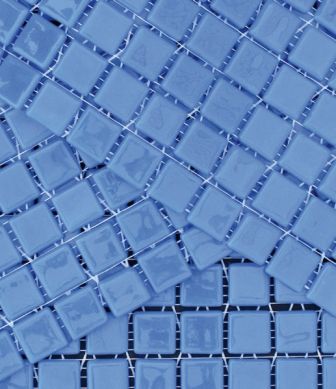 Kitchen mosaic tiles MC 201 Azul Celeste mini