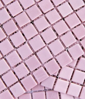 Kitchen mosaic tiles MC 601 Rosa Pastel mini