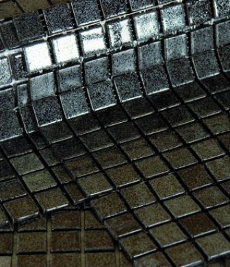 Wall mosaic tiles Nacare Gris mini