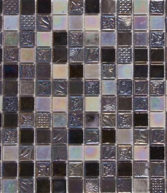 Bathroom mosaic tiles Oriental Grey mini