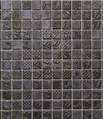 Mosavit mosaic tiles Pandora Ferro 100 mini