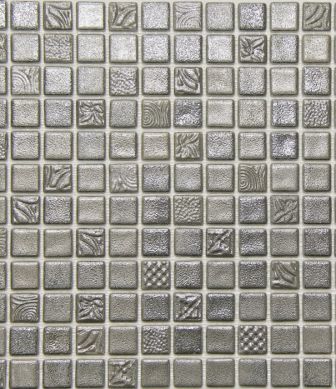 Mosavit mosaic tiles Pandora Silver 25 mini