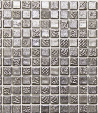 Mosavit mosaic tiles Pandora Silver 50 mini