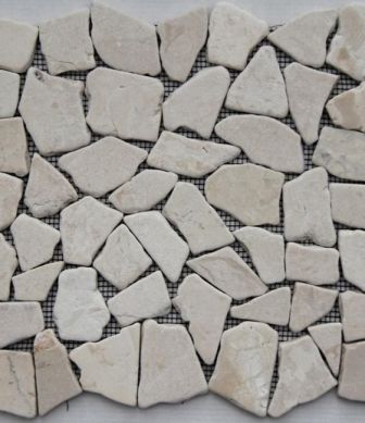 Mosavit mosaic Piedra Noa Blanca mini